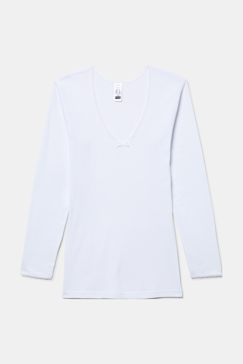women'secret Camiseta manga larga térmica fibra de invierno con toque femenino Libre de impuestos