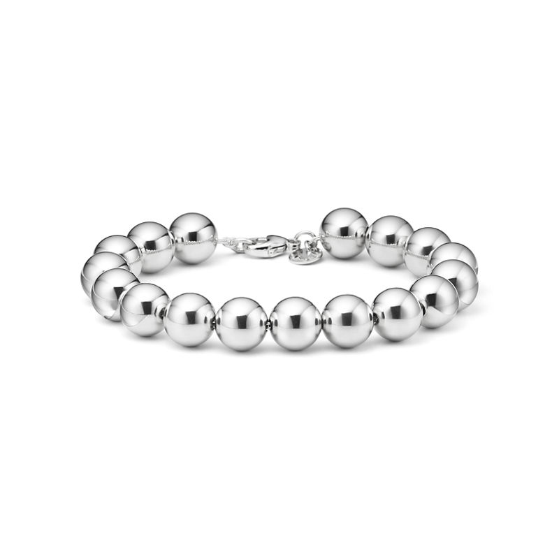 Tiffany & Co. Tiffany HardWear Pulsera de esferas en plata 10 mm Descuento por venta flash