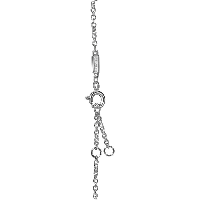 Tiffany & Co. Tiffany 1837™ Pulsera de cadena con círculos entrelazados en plata de ley y oro rosa Venta caliente