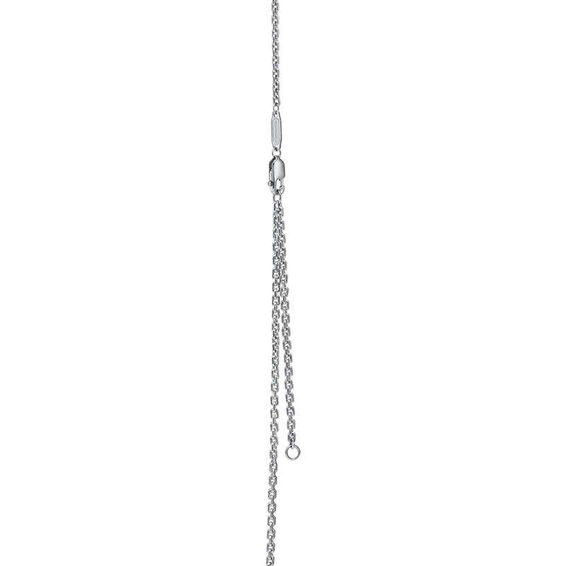 Tiffany & Co. Tiffany Lock Colgante pequeño de oro blanco con diamantes Rebajas de fin de temporada
