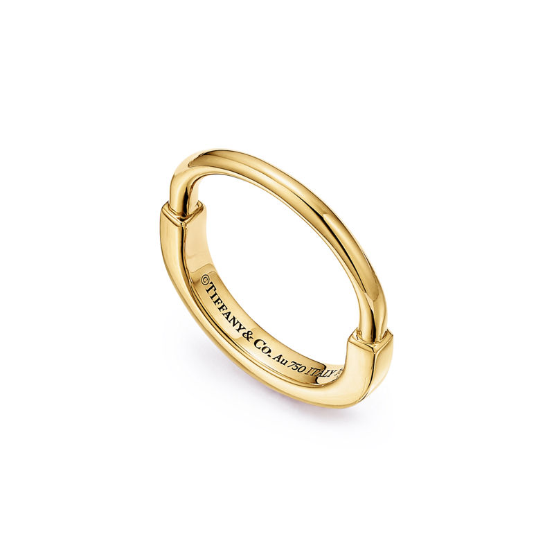 Tiffany & Co. Tiffany Lock Anillo de oro amarillo Precio ultrabajo