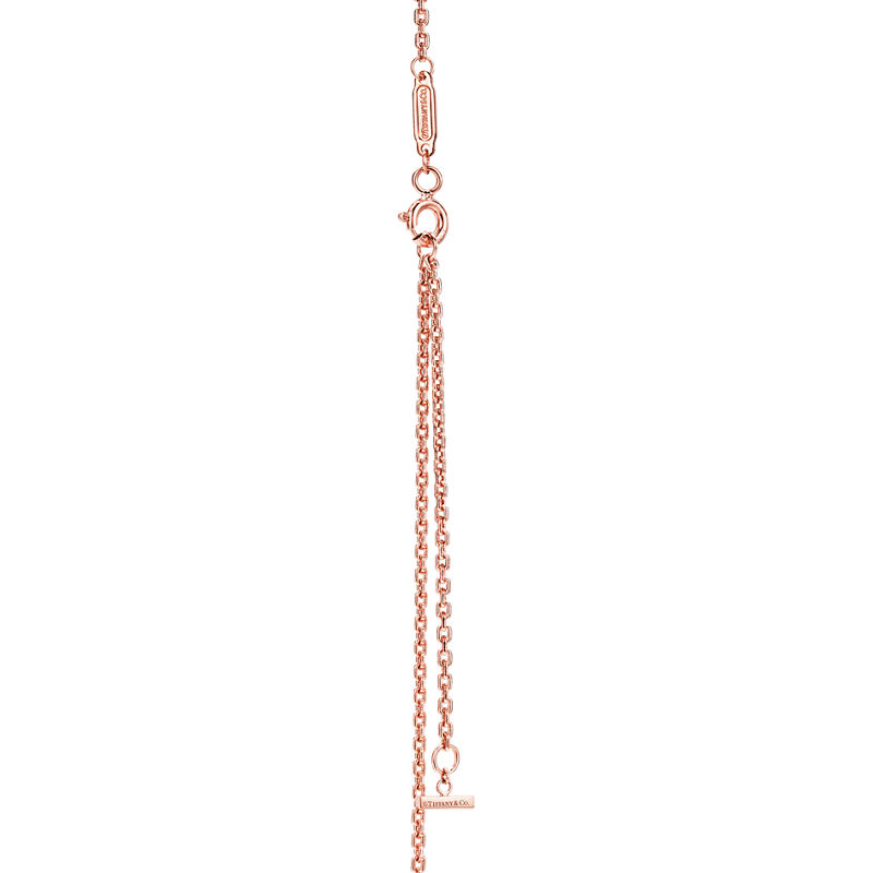Tiffany & Co. Tiffany T Colgante Smile de oro rosa tamaño pequeño Mejor oferta