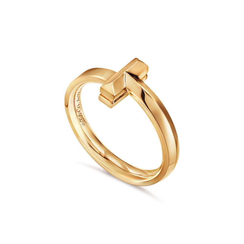 Tiffany & Co. Tiffany T T1 Anillo de oro amarillo Últimos 2 días