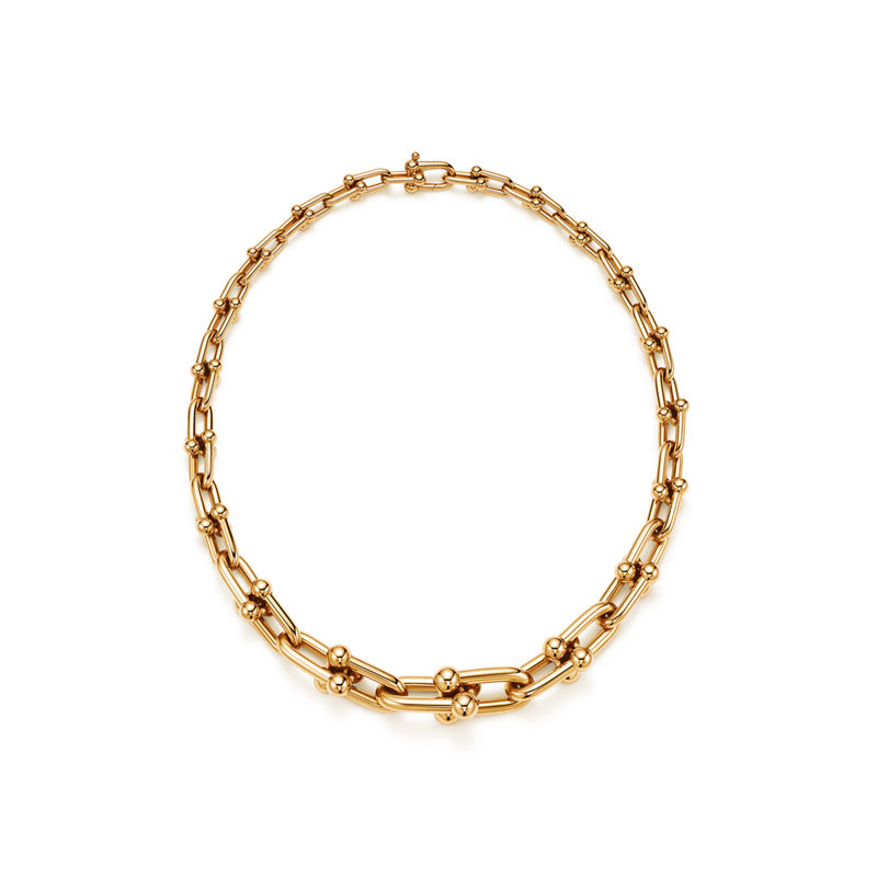 Tiffany & Co. Tiffany HardWear Collar de eslabones escalonados de oro amarillo Ahorra y exporta