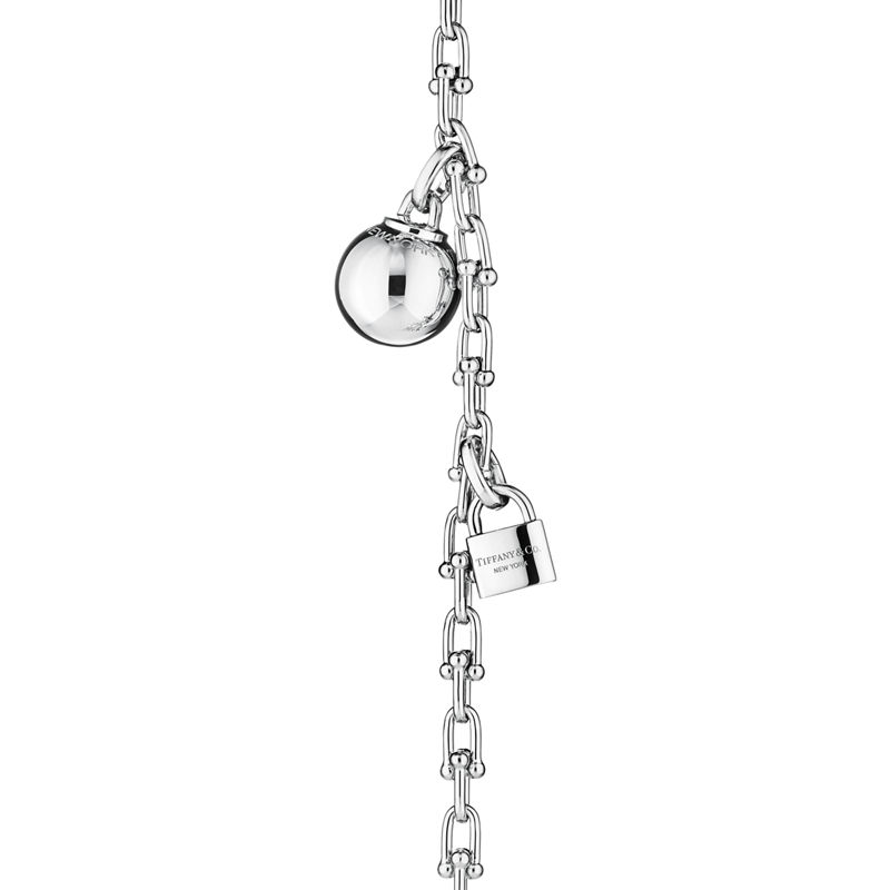 Tiffany & Co. Tiffany HardWear Pulsera de varias vueltas con eslabones pequeños de plata de ley Precios de Black Friday