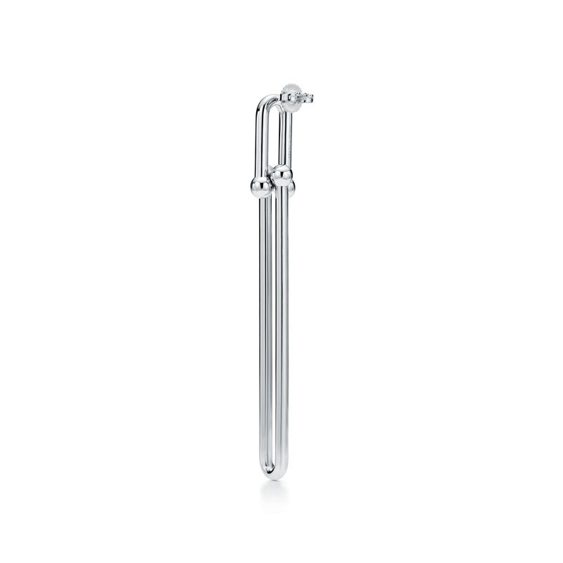 Tiffany & Co. Tiffany HardWear Pendientes de eslabones largos dobles de plata de ley Descuentos del mes