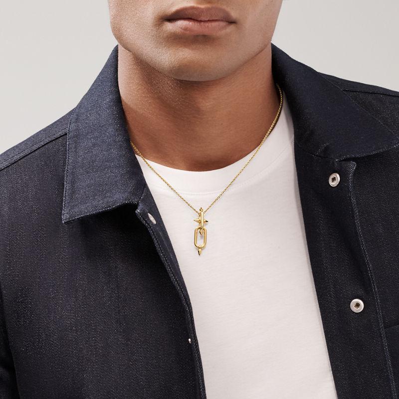 Tiffany & Co. Tiffany Titan by Pharrell Williams Colgante de oro amarillo Rebajas baratas