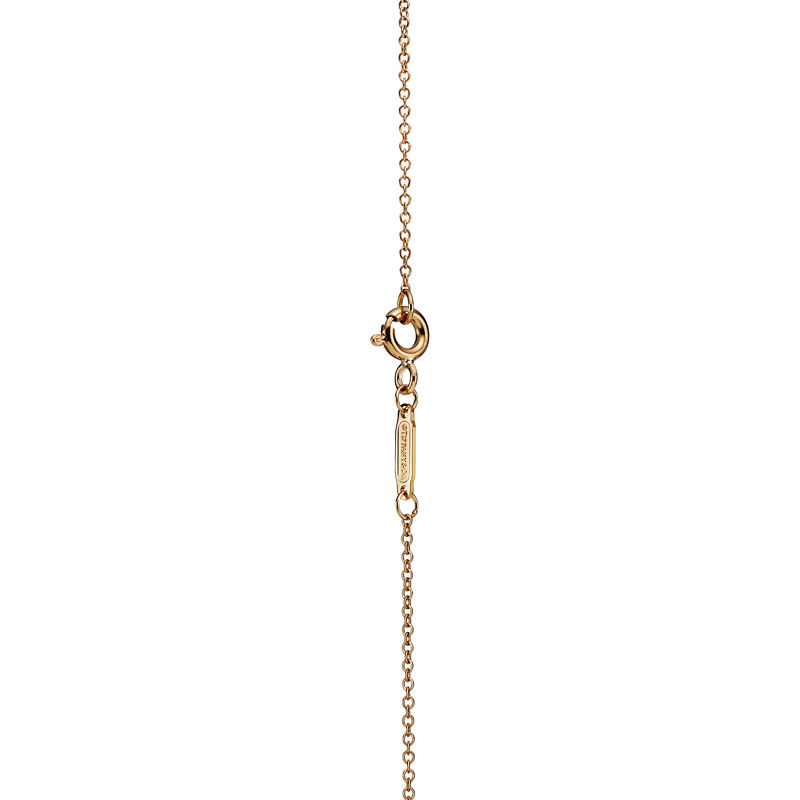 Tiffany & Co. Return to Tiffany™ Colgante con dos insignias de corazón en oro amarillo tamaño mini Outlet online