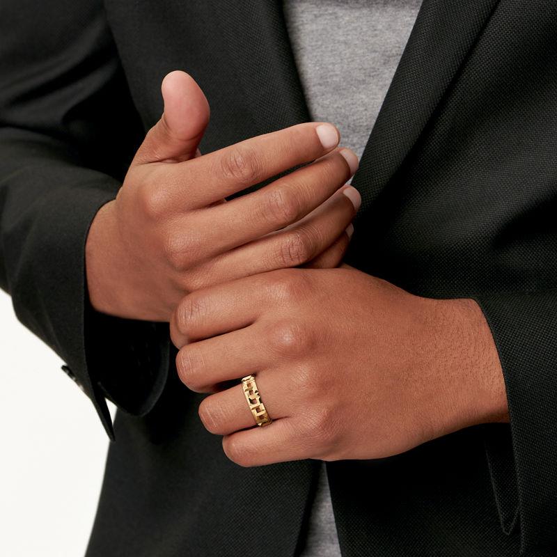 Tiffany & Co. Tiffany T Anillo ancho True de oro amarillo Mejor oferta