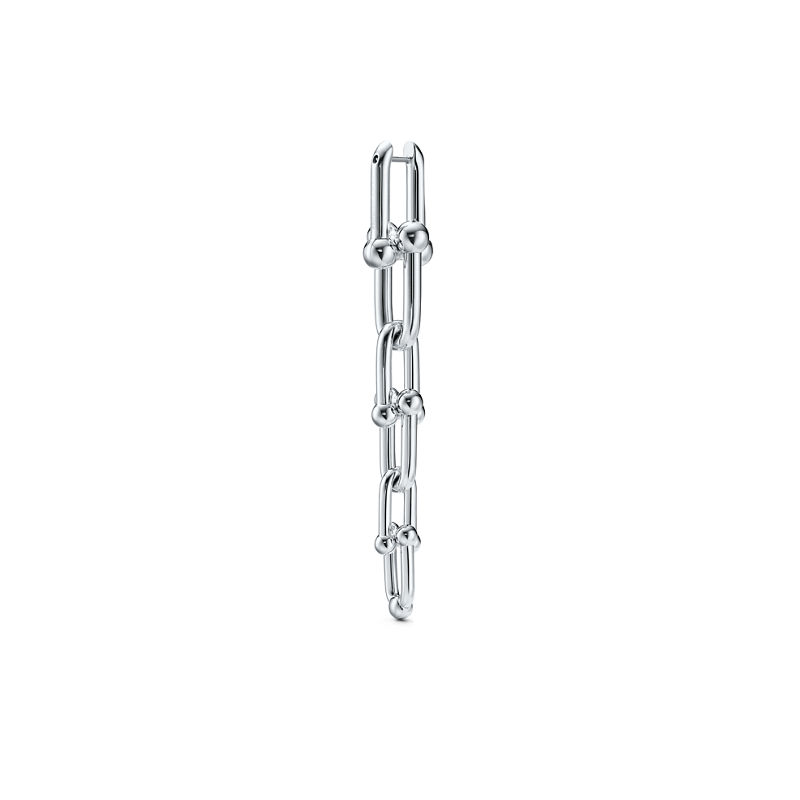 Tiffany & Co. Tiffany HardWear Pendientes de eslabones escalonados de plata de ley Rebajas baratas