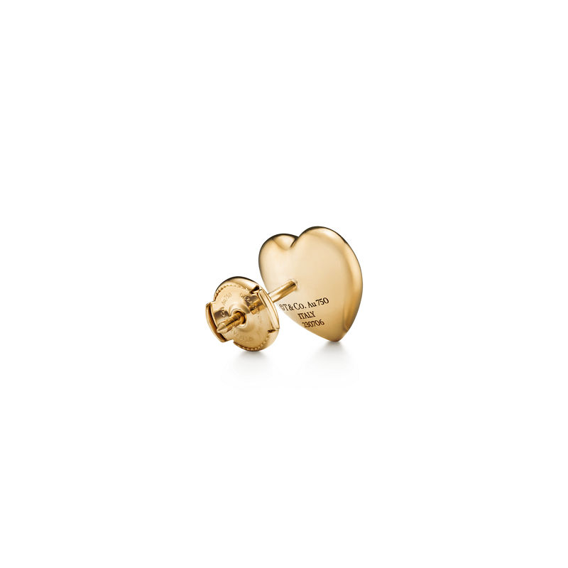 Tiffany & Co. Return to Tiffany™ Pendientes Full Heart de oro amarillo Rebajas de fábrica