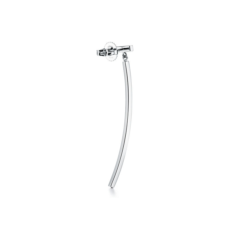 Tiffany & Co. Tiffany T Pendientes estilo barra de oro blanco Descuento