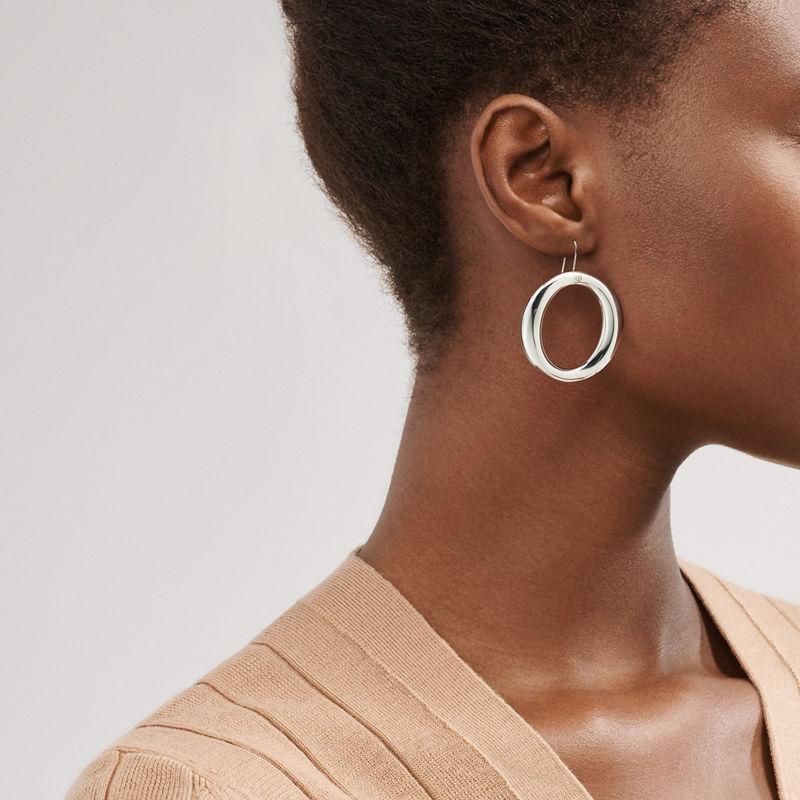 Tiffany & Co. Elsa Peretti® Pendientes con cierre de gancho Sevillana Rebajas online