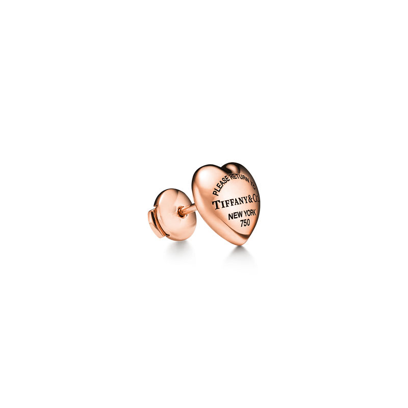 Tiffany & Co. Return to Tiffany™ Pendientes Full Heart de oro rosa Rebajas top