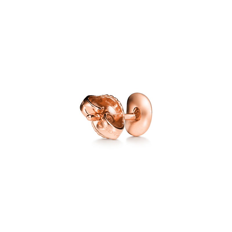 Tiffany & Co. Elsa Peretti® Pendientes Bean design en oro rosa 9 mm Envío gratis