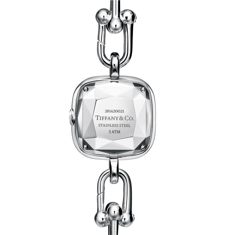 Tiffany & Co. Tiffany HardWear Reloj en plata de ley y acero con diamantes Devoluciones gratuitas