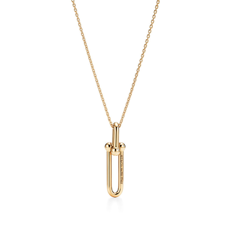 Tiffany & Co. Tiffany HardWear Colgante con eslabón alargado de oro amarillo Rebajas baratas