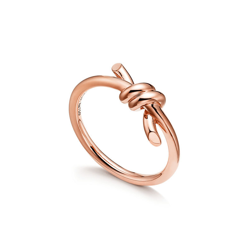 Tiffany & Co. Tiffany Knot Anillo en oro rosa Ventas relámpago