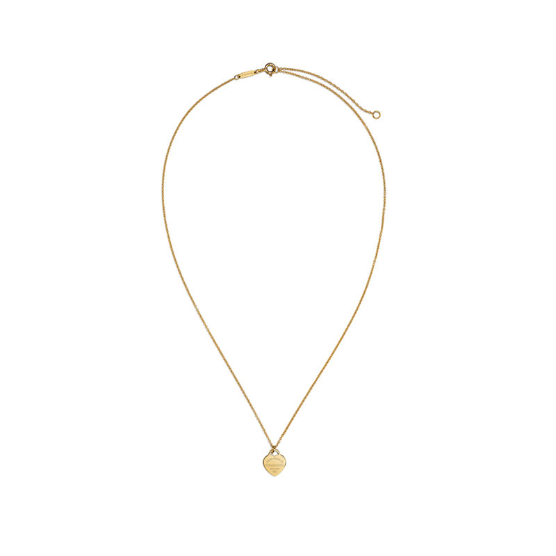 Tiffany & Co. Return to Tiffany™ Colgante de insignia de corazón mini en oro amarillo Últimos 2 días