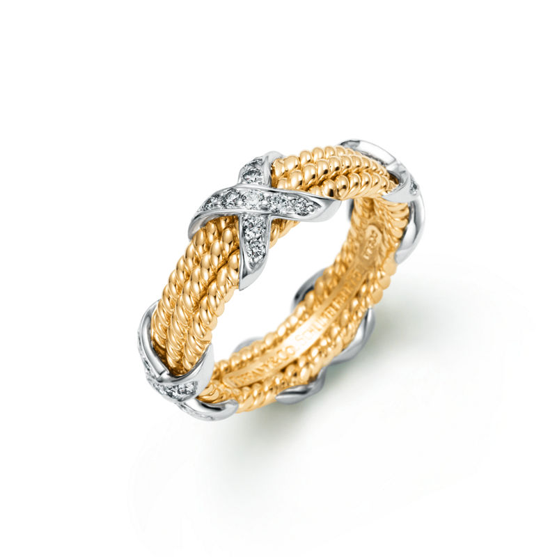 Tiffany & Co. Tiffany & Co. Schlumberger anillo Rope Three-row X Precio de fábrica