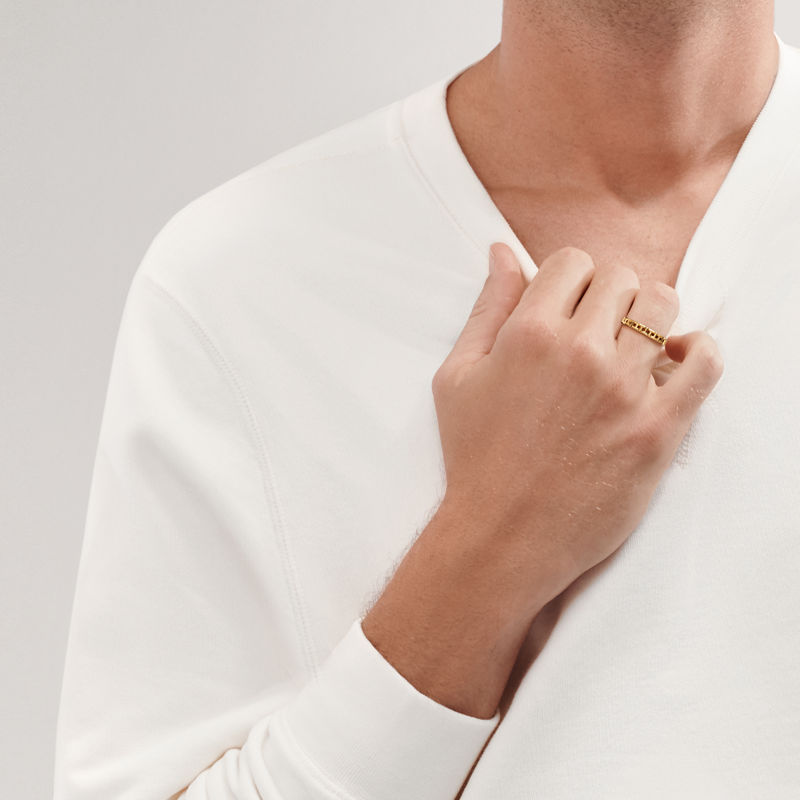 Tiffany & Co. Tiffany T Anillo estrecho True de oro amarillo Grandes ahorros