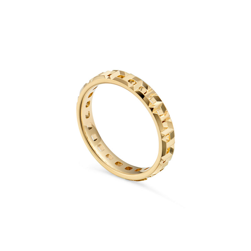 Tiffany & Co. Tiffany T Anillo estrecho True de oro amarillo Grandes ahorros