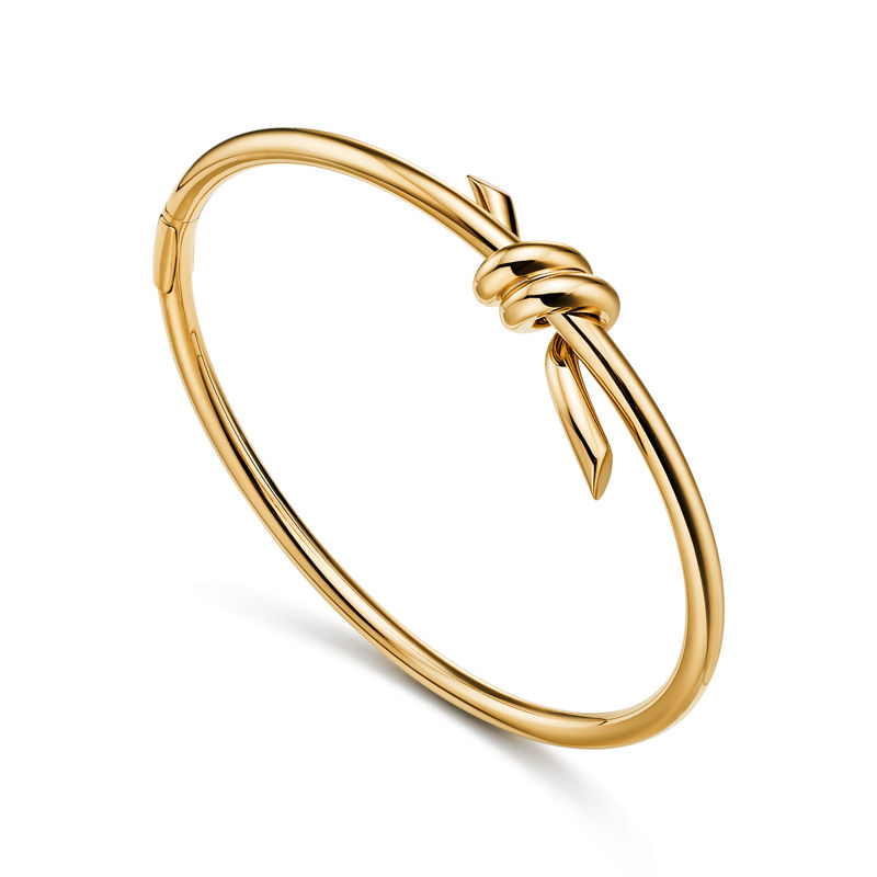 Tiffany & Co. Tiffany Knot Brazalete Wire de oro amarillo Limitado a 3 días