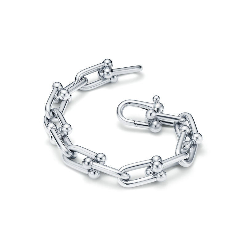 Tiffany & Co. Tiffany HardWear Pulsera de eslabones grandes de plata de ley En oferta