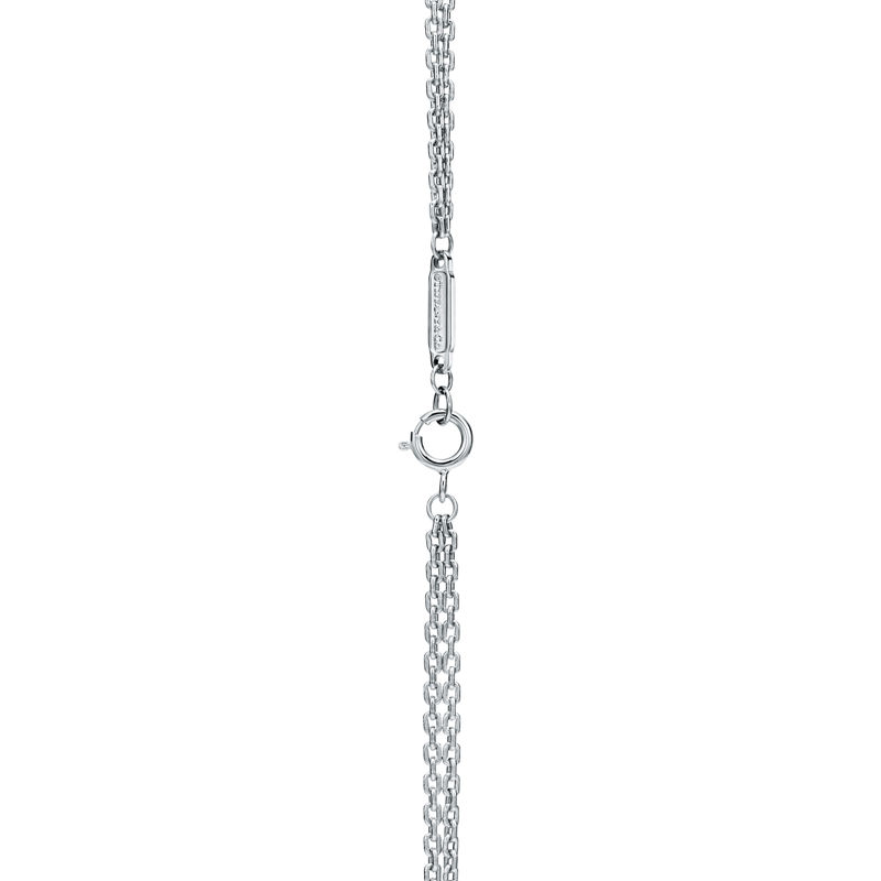 Tiffany & Co. Tiffany HardWear Colgante de eslabones dobles grandes de plata de ley Los más vendidos