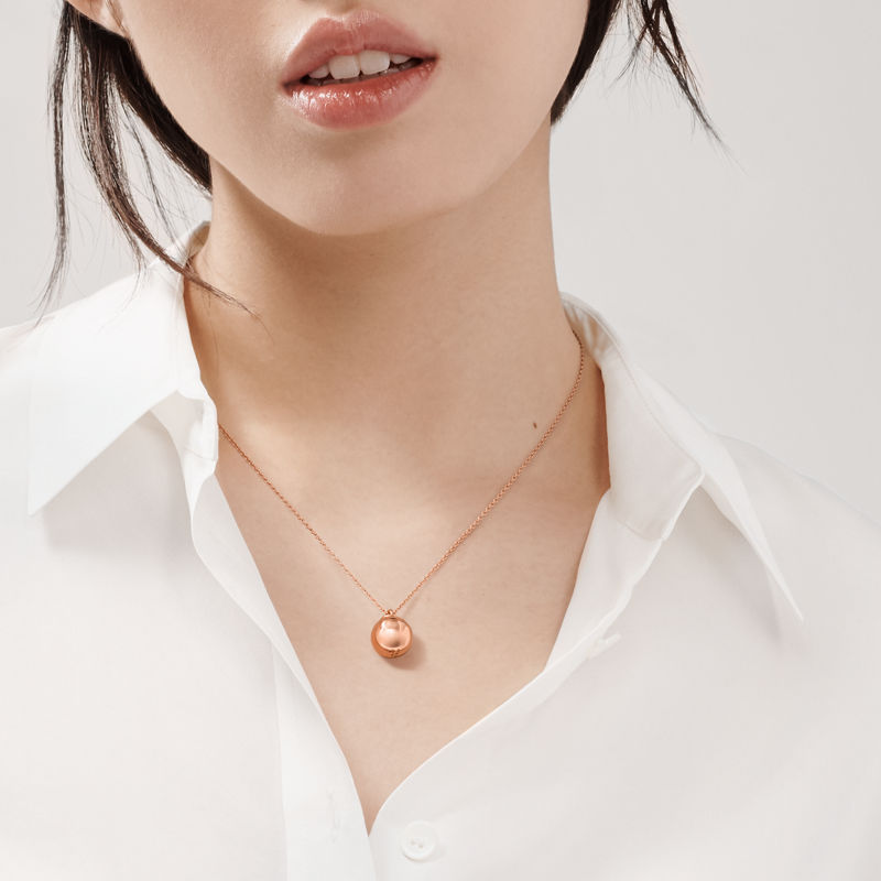 Tiffany & Co. Tiffany HardWear Colgante de esfera en oro rosa 12 75 mm Tienda