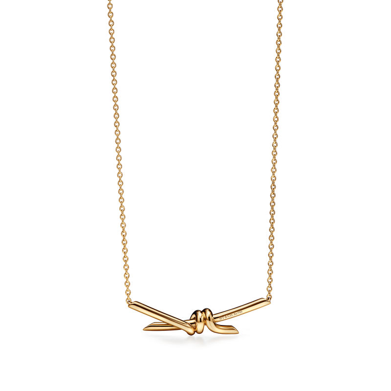 Tiffany & Co. Tiffany Knot Colgante en oro amarillo Rebajas online