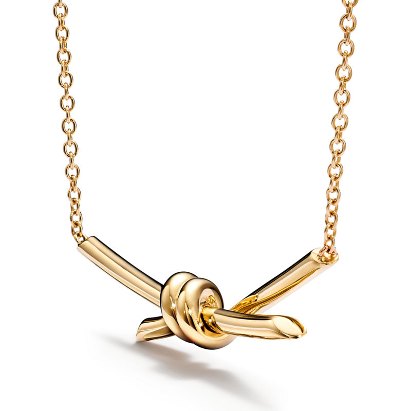 Tiffany & Co. Tiffany Knot Colgante en oro amarillo Rebajas online