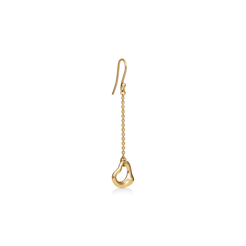 Tiffany & Co. Elsa Peretti® Pendientes Open Heart de oro amarillo Solo hoy