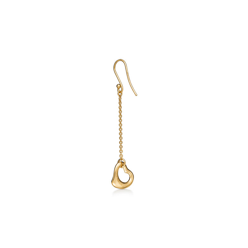 Tiffany & Co. Elsa Peretti® Pendientes Open Heart de oro amarillo Solo hoy