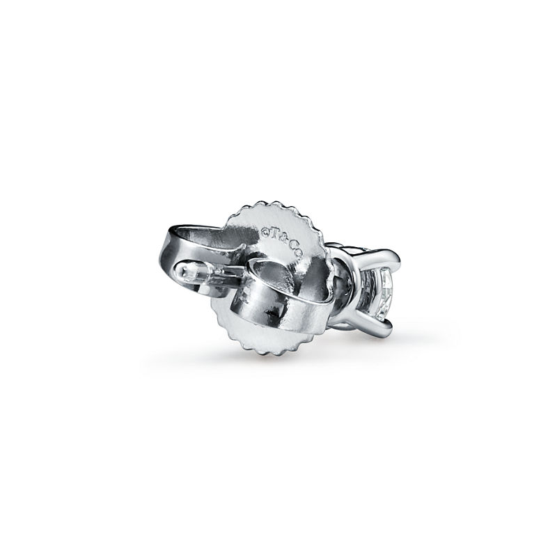 Tiffany & Co. Tiffany Solitaire Pendientes de diamantes Última moda