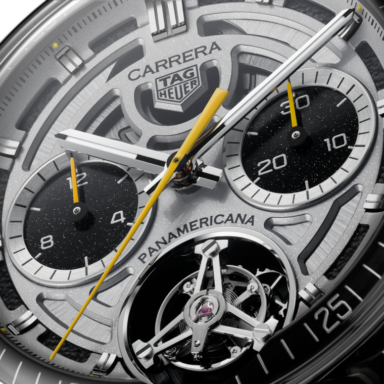 TAG Heuer TAG Heuer Carrera Chronograph Tourbillon x Porsche Panamericana Automático 42 mm Acero CBS5012.FC6571 Outlet