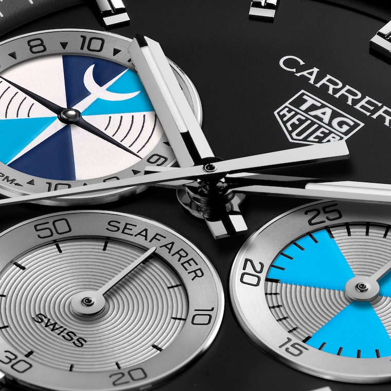 TAG Heuer TAG Heuer Carrera Chronograph Seafarer x Hodinkee Automático 42 mm Acero CBS2014.FT6293 Outlet online