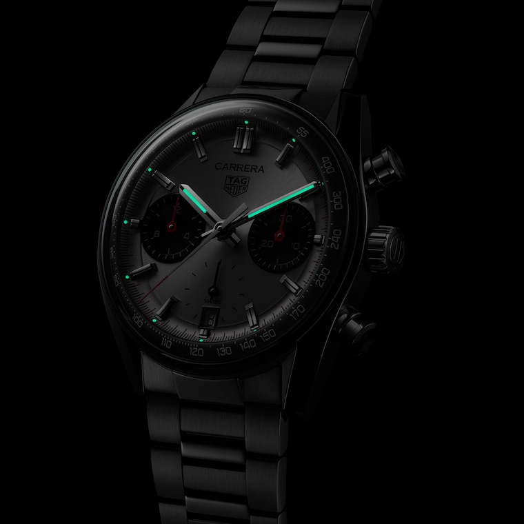 TAG Heuer TAG Heuer Carrera Chronograph Automático 39 mm Acero CBS2216.BA0041 Venta caliente