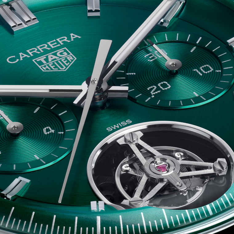 TAG Heuer TAG HEUER CARRERA CHRONOGRAPH TOURBILLON Automático 42 mm Acero CBS5011.FC6566 Gran oferta
