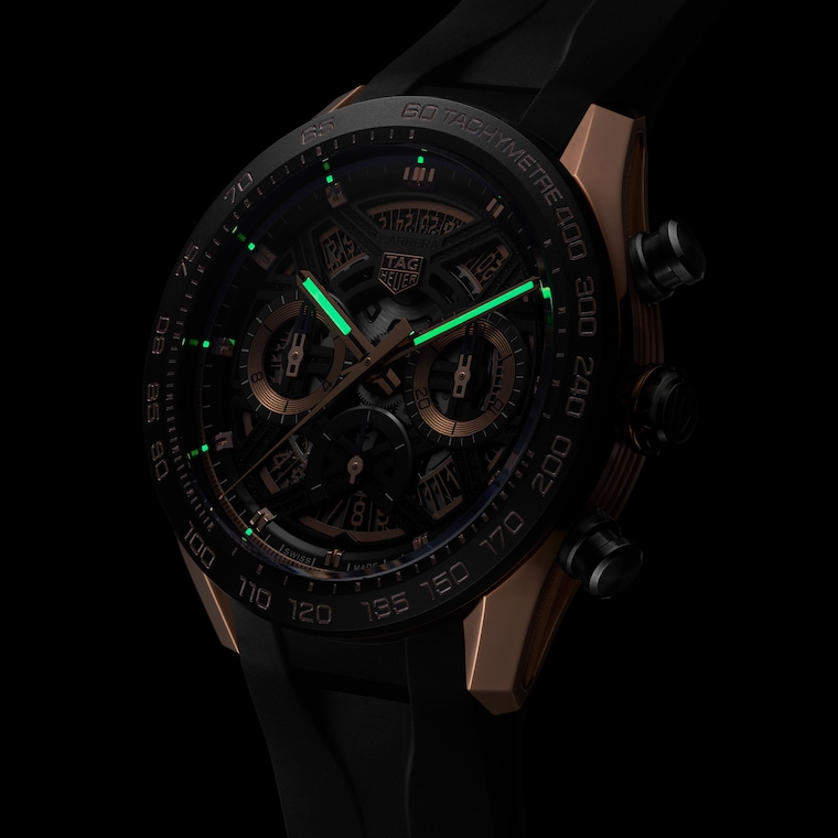 TAG Heuer TAG Heuer Carrera Chronograph Extreme Sport Automático 44 mm Oro y titanio CBU2050.FT6273 Ventas relámpago