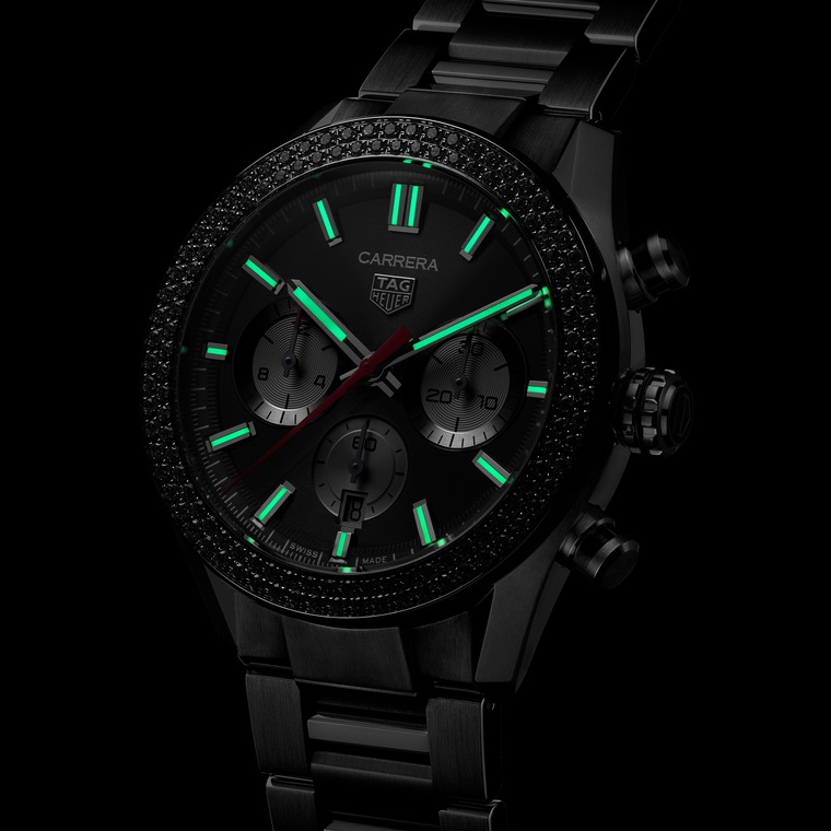 TAG Heuer TAG Heuer Carrera Chronograph Automático 44 mm Acero CBN2A12.BA0643 Rebajas top