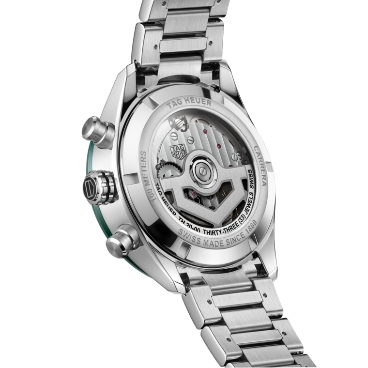 TAG Heuer TAG Heuer Carrera Chronograph Automático 44 mm Acero y cerámica CBN2A1N.BA0643 Últimos 3 días