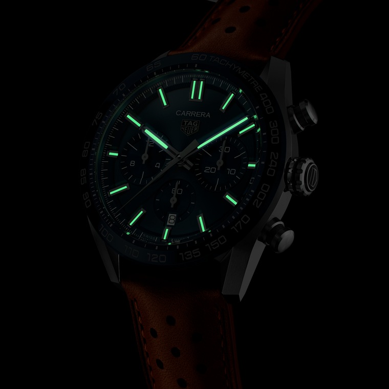 TAG Heuer TAG Heuer Carrera Chronograph Automático 44 mm Acero CBN2A1A.FC6537 ÚLTIMAS EDICIONES