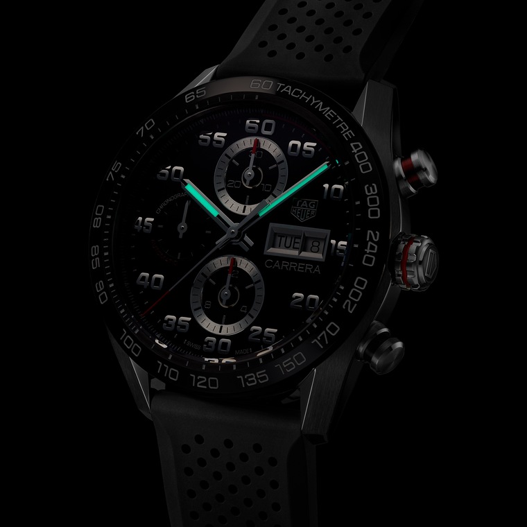 TAG Heuer TAG Heuer Carrera Chronograph Automático 44 mm Acero y cerámica CBN2A1AA.FT6228 Últimos 2 días