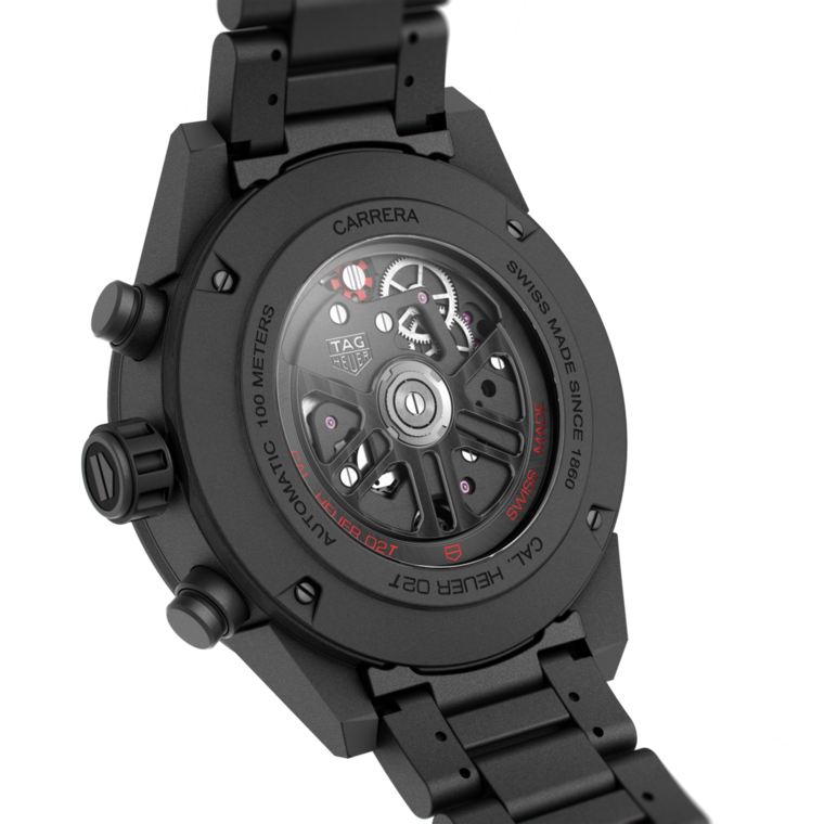 TAG Heuer TAG Heuer Carrera Chronograph Tourbillon Automático 45 mm Cerámica CAR5A90.BH0742 Oferta especial de fábrica