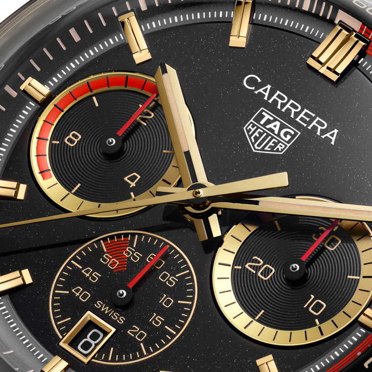 TAG Heuer TAG Heuer Carrera Chronosprint x Porsche Rallye Automático 42 mm Oro 3N CBS2041.EB0382 Grandes descuentos