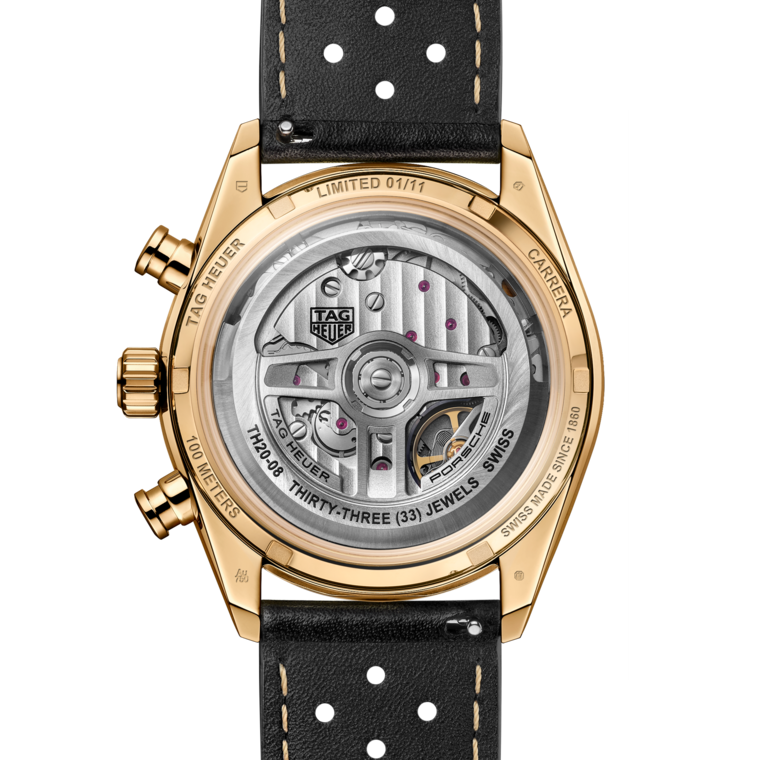 TAG Heuer TAG Heuer Carrera Chronosprint x Porsche Rallye Automático 42 mm Oro 3N CBS2041.EB0382 Grandes descuentos