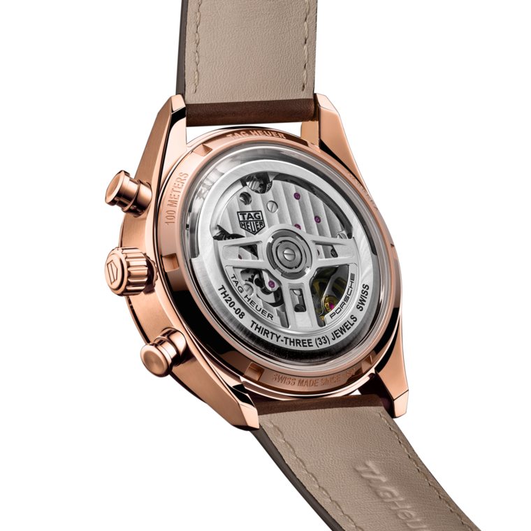 TAG Heuer TAG Heuer Carrera Chronosprint x Porsche Automático 42 mm Oro 5N CBS2040.FC8318 Liquidación