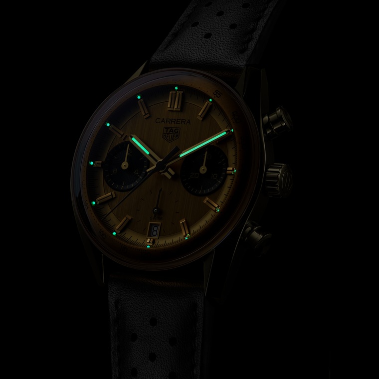 TAG Heuer TAG Heuer Carrera Chronograph Automático 39 mm Oro 3N CBS2240.FC8319 Limitado a 3 días