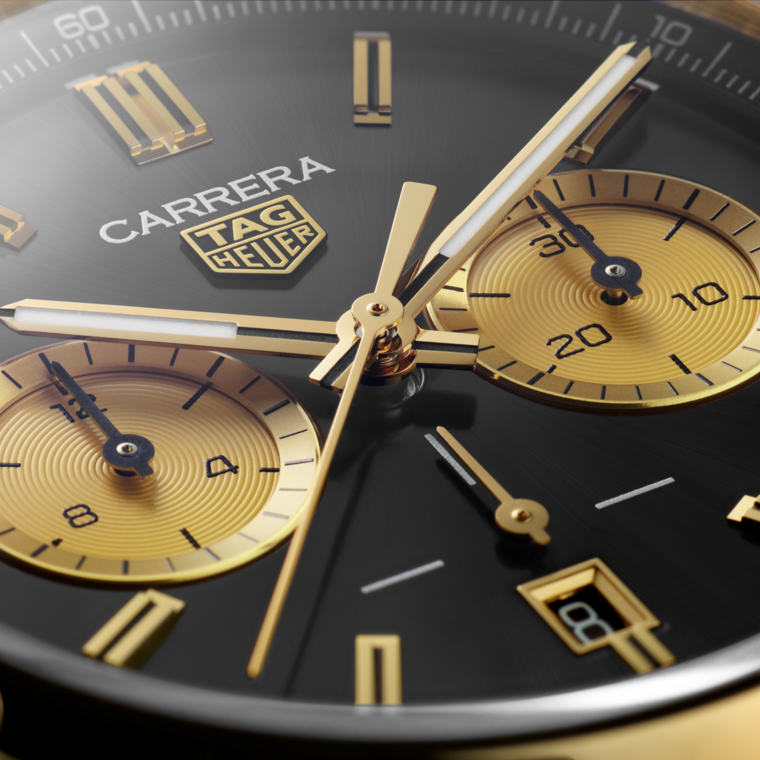 TAG Heuer TAG Heuer Carrera Chronograph Automático 42 mm Oro 3N CBN2044.FC8313 Libre de impuestos